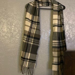men’s plaid scarf